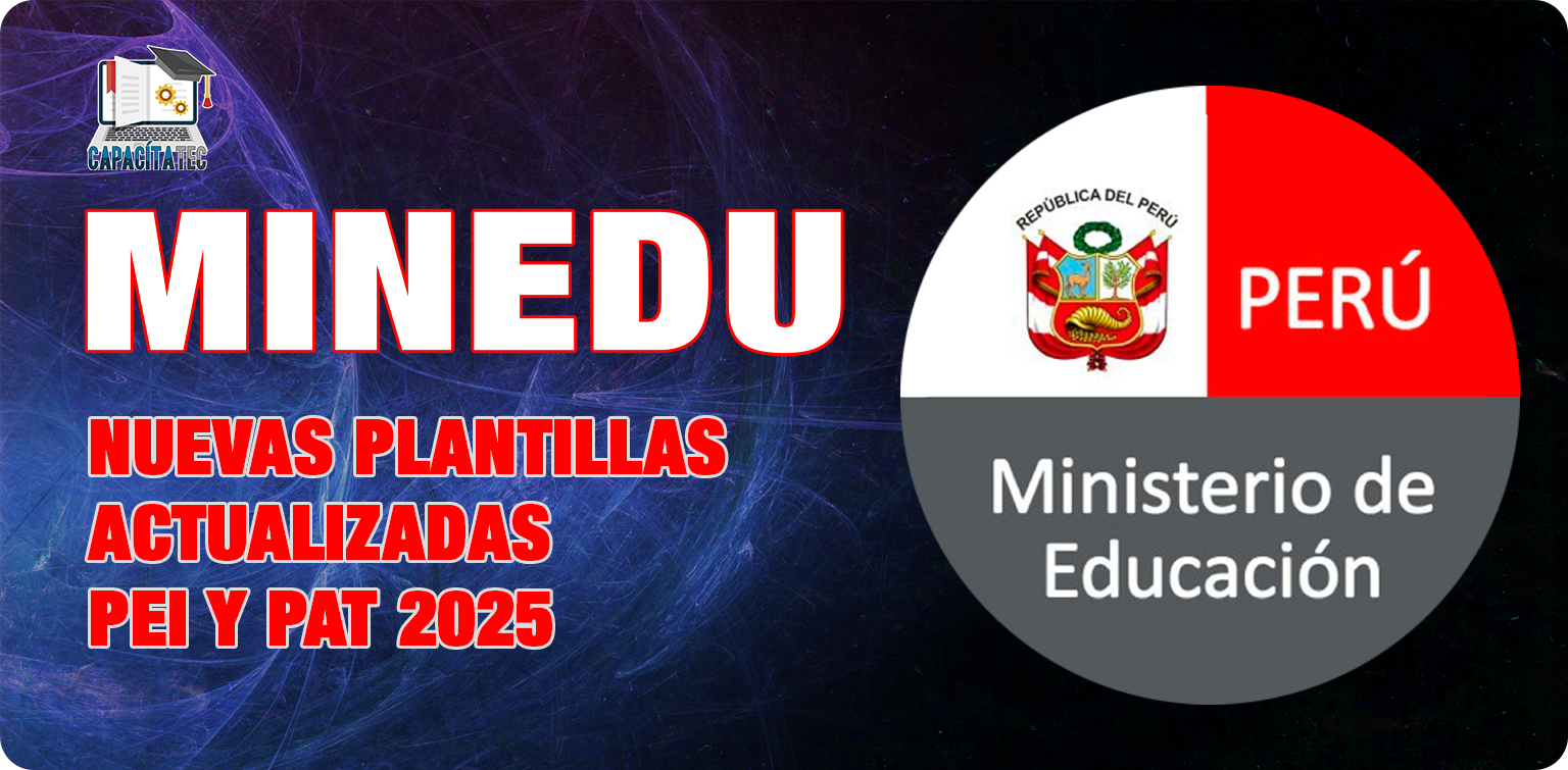 NUEVAS PLANTILLAS ACTUALIZADAS – PEI Y PAT 2025
