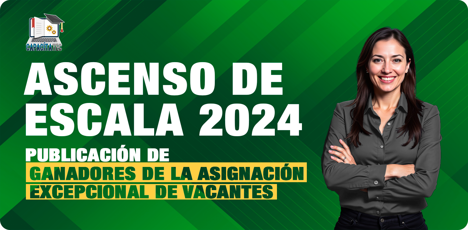 PUBLICACIÓN DE GANADORES DE LA ASIGNACIÓN EXCEPCIONAL DE VACANTES